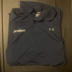 Mens under armor work polo